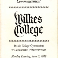 June 2, 1958 11th Annual Commencement