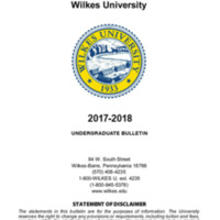 2017-18 Wilkes Univ. Undergraduate Bulletin.pdf