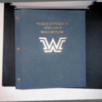 Wilkes University Athletics Hall of Fame inductees scrapbook ,1993-1997 