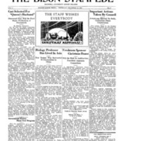 The Bison Stampede 1934 December 13th