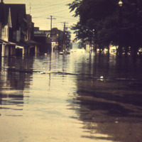 Edwardsville, PA - Main Street - Hurricane Agnes Flood