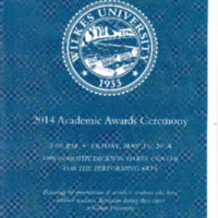 May 16, 2014 Academic Awards Ceremony