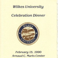 February 15, 1990 Celebration Dinner<br /><br />
