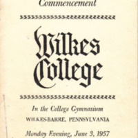 June 3, 1957 10th Annual Commencement