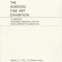 1977 October 21 Sordoni Fine Art Exhibition 