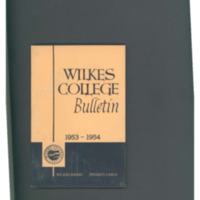 Wilkes College Undergraduate Bulletin, 1953-1954
