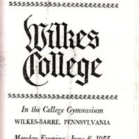 June 6, 1955 8th Annual Commencement